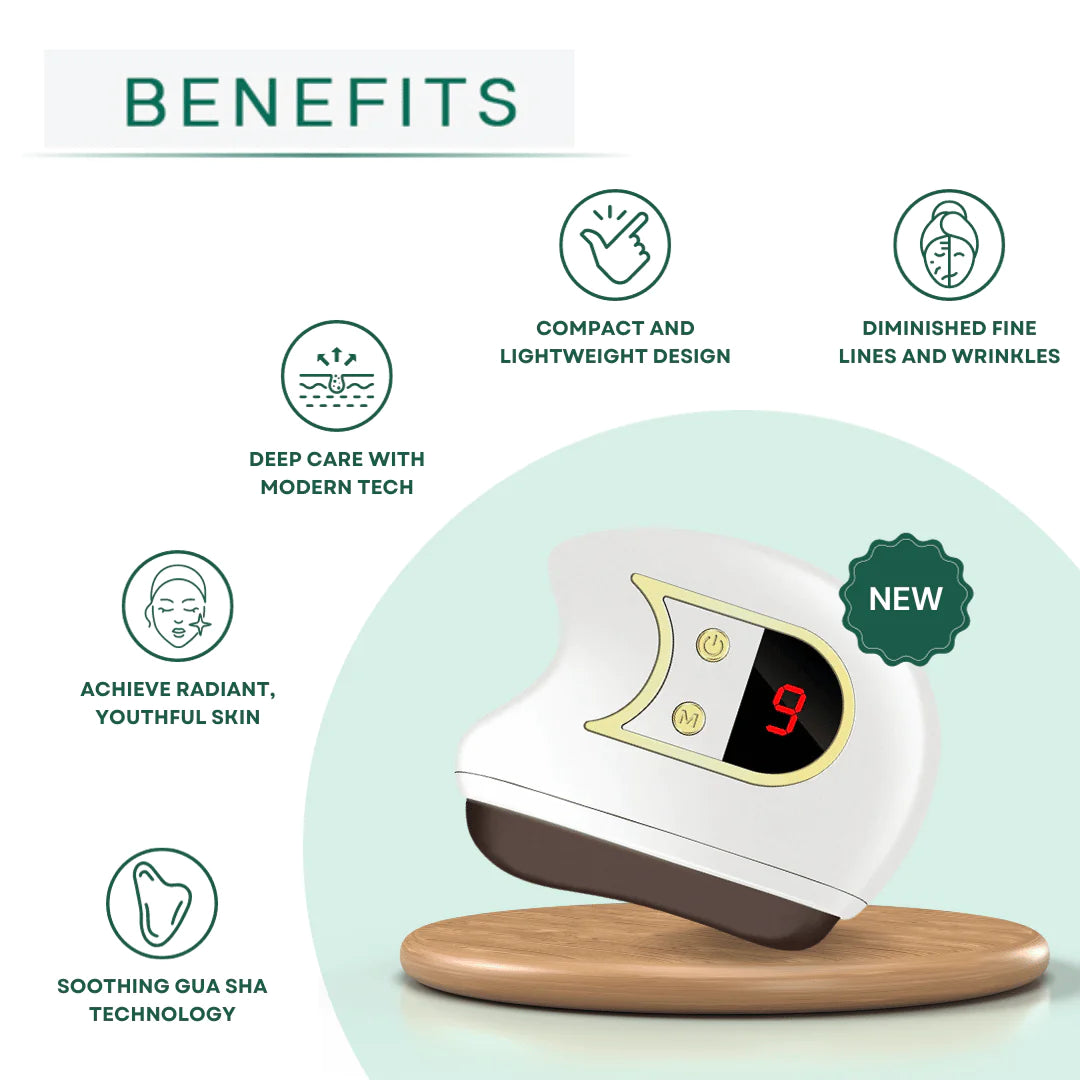 Gua Sha eléctrico para esculpir el rostro