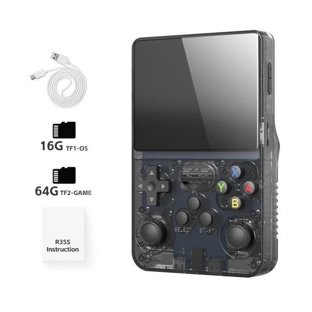 Consola de videojuegos portátil retro R36 S