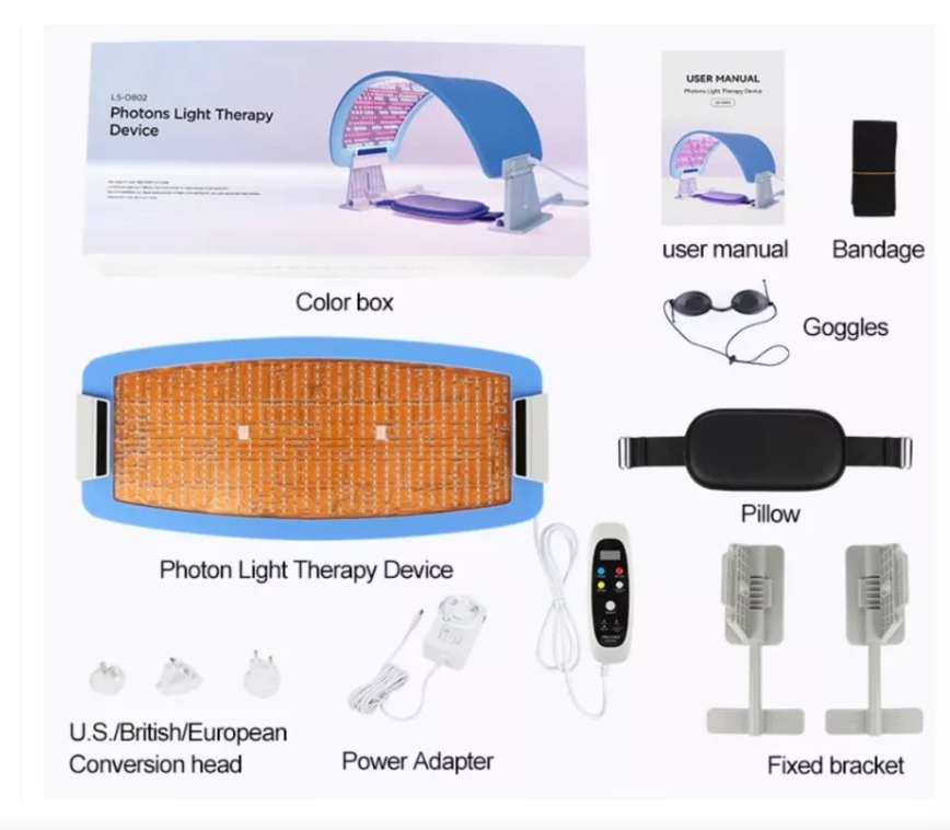 LED photon skin rejuvenation lamp