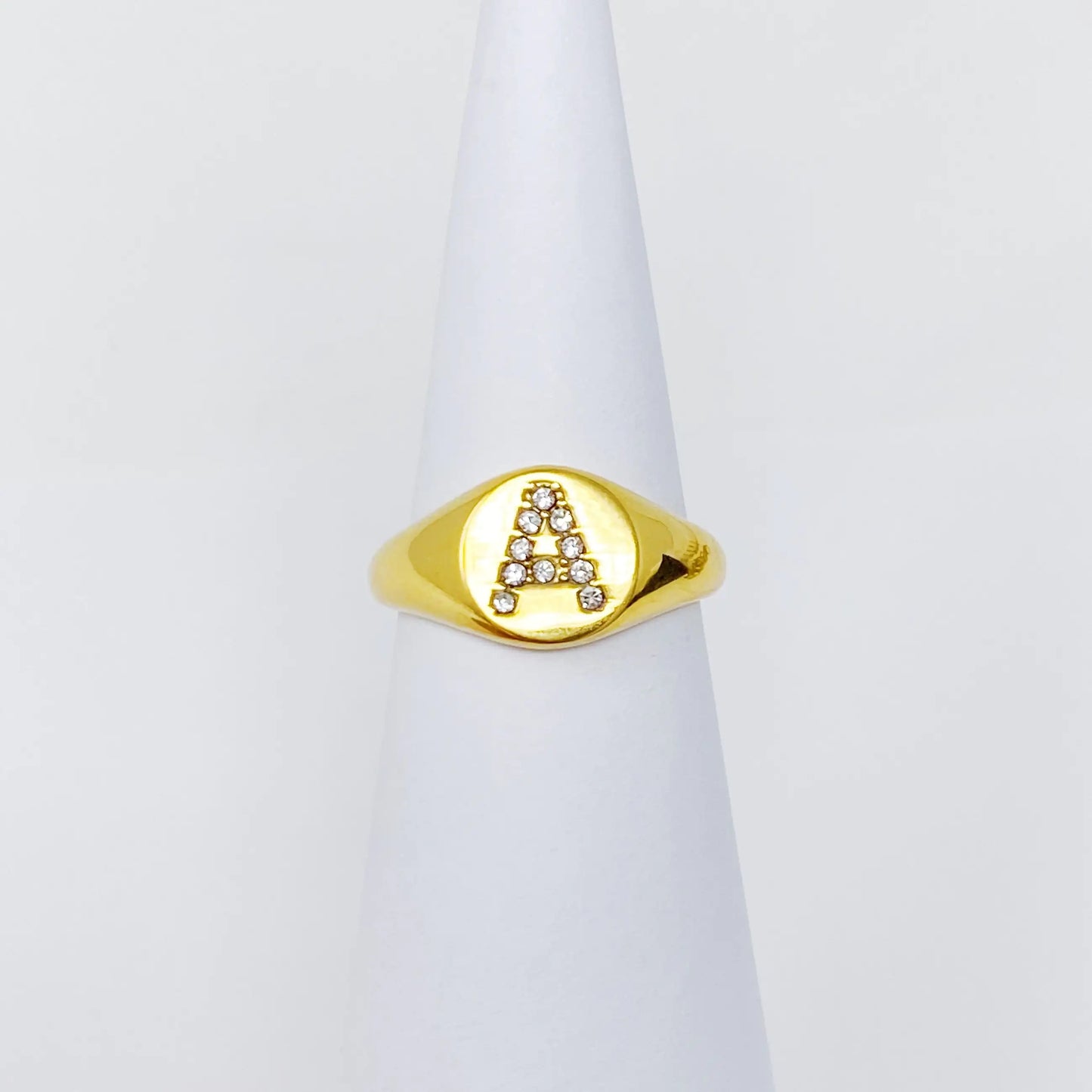 Anillo Personalizado Shine Me con Inicial Brillante