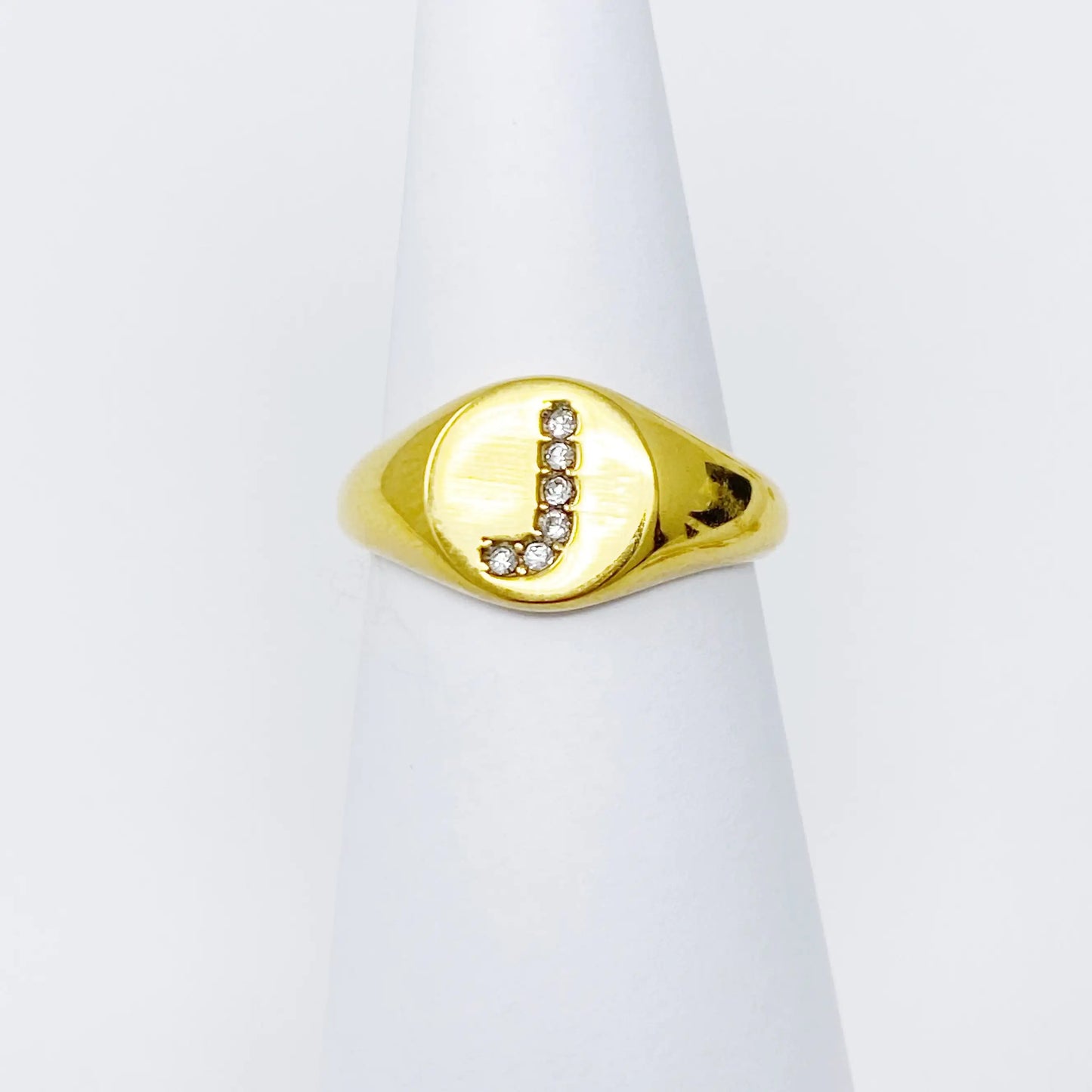 Anillo Personalizado Shine Me con Inicial Brillante
