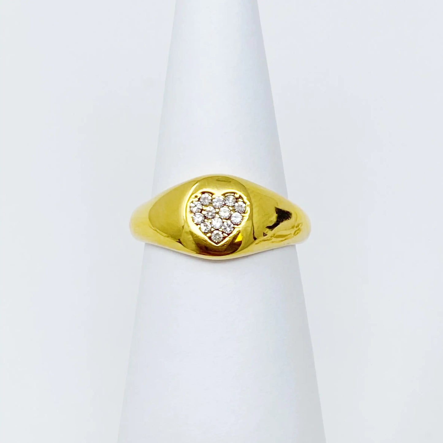 Anillo Personalizado Shine Me con Inicial Brillante