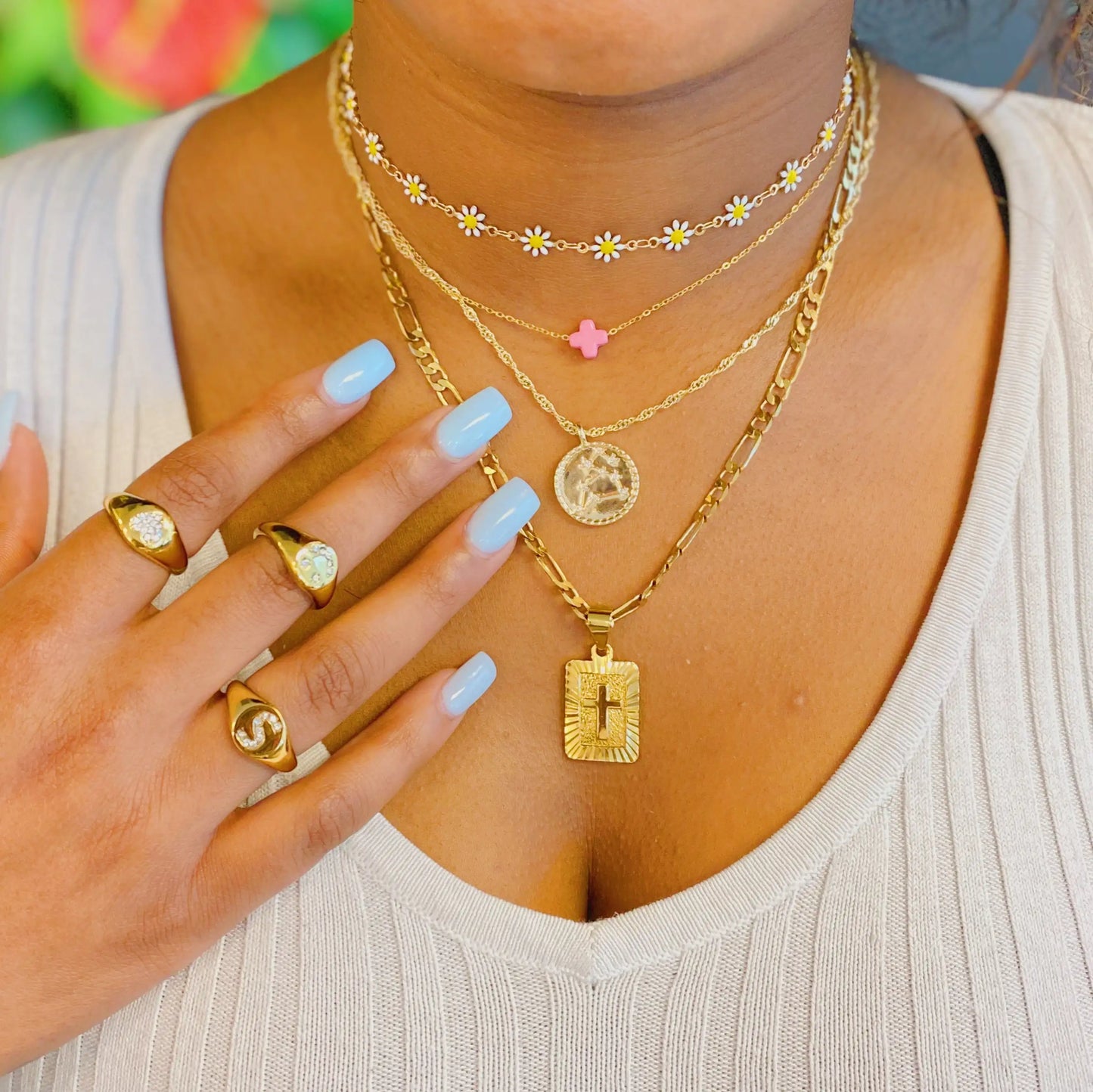 Anillo Personalizado Shine Me con Inicial Brillante
