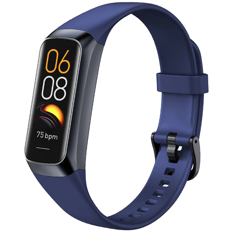 C60 Smart Watch: Heart Rate & Blood Pressure Monitor, MOLED Display
