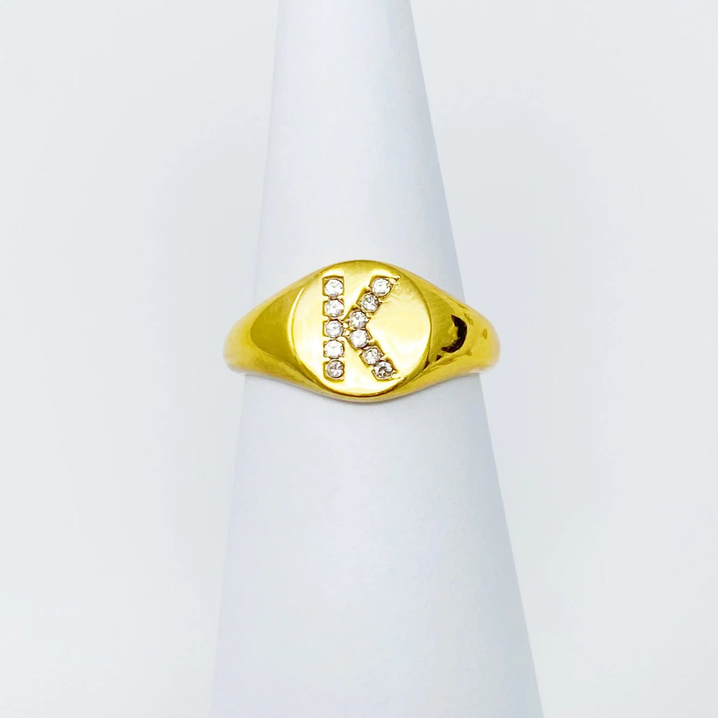 Anillo Personalizado Shine Me con Inicial Brillante