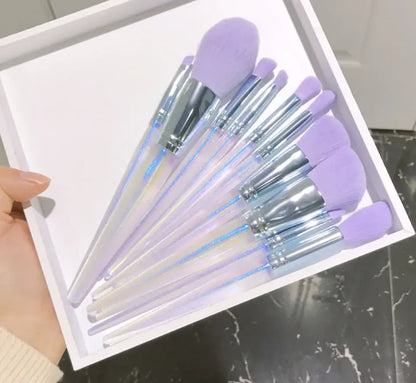 Juego de brochas Crystal Purple