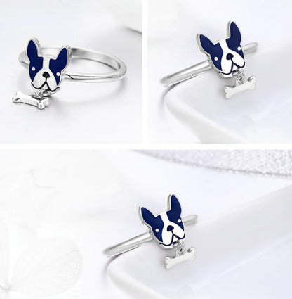 Anillo de Perro, Diseño de Bulldog Francés