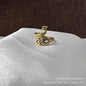 Anillo vintage de pavo real y koi con diseño ajustable