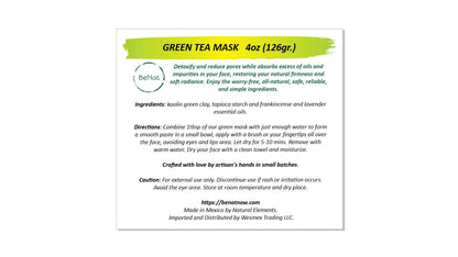 Green clay mask