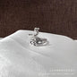 Anillo vintage de pavo real y koi con diseño ajustable