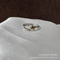 Anillo vintage de pavo real y koi con diseño ajustable