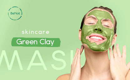 Green clay mask