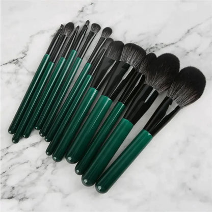 Juego de Brochas verde bosque Belle & Rose™