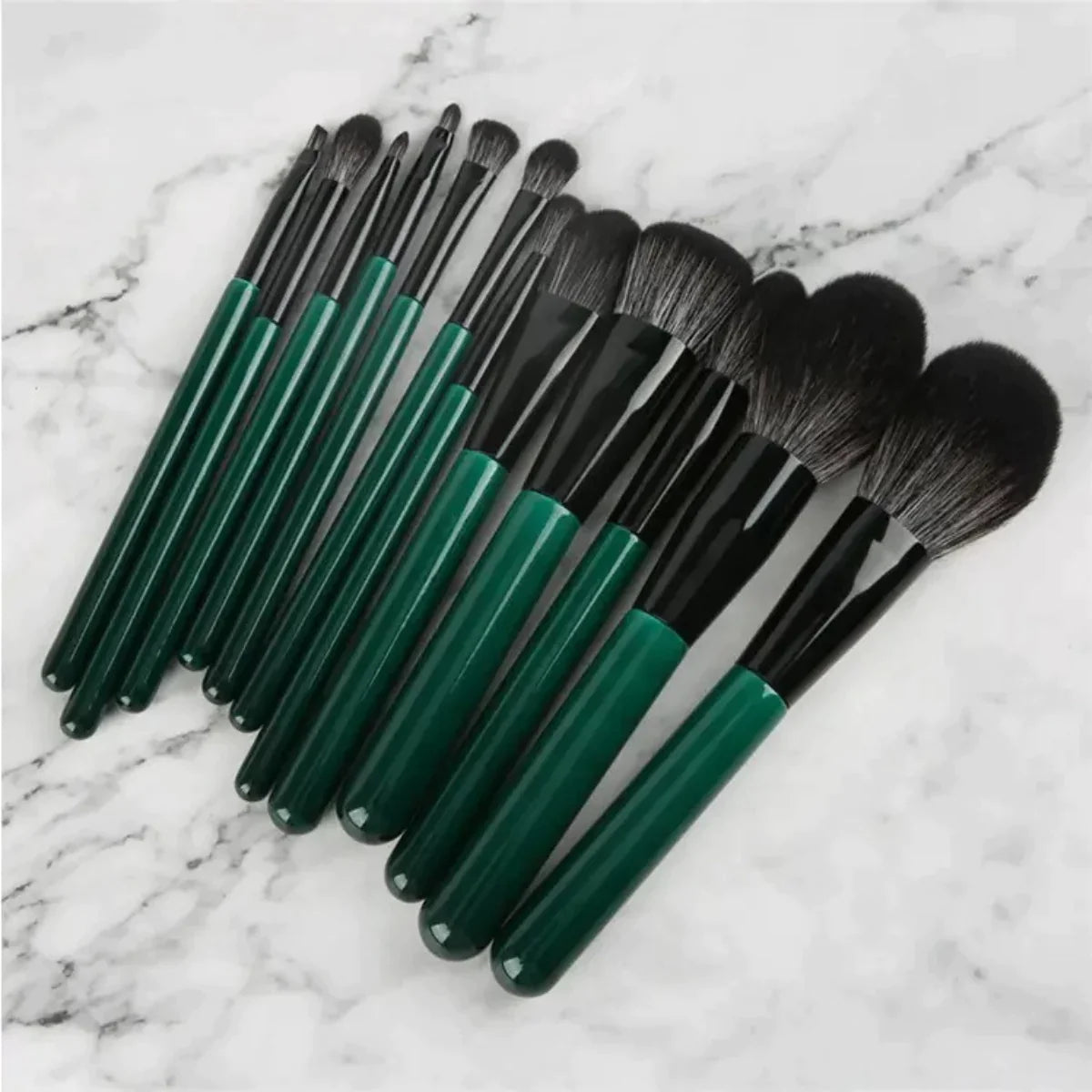 Juego de Brochas verde bosque Belle & Rose™