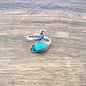 Anillo vintage de pavo real y koi con diseño ajustable