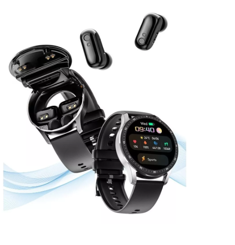 Reloj inteligente con auriculares X7, TWS, Bluetooth, llamadas, pantalla grande, IP67