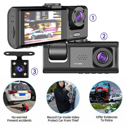 Cámara de tablero para Coche con Visión Nocturna