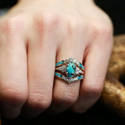 Luxury Shiny Crystal Stone Ring