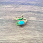 Anillo vintage de pavo real y koi con diseño ajustable