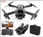 Dron cuadricóptero de control remoto S92 con triple cámara y posicionamiento de flujo óptico