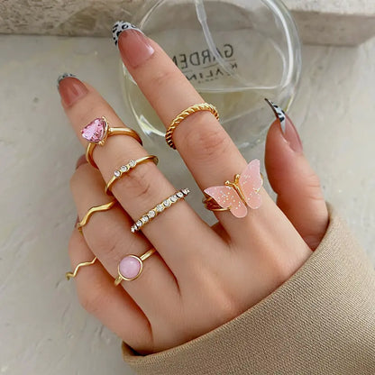 Juego de anillos boho