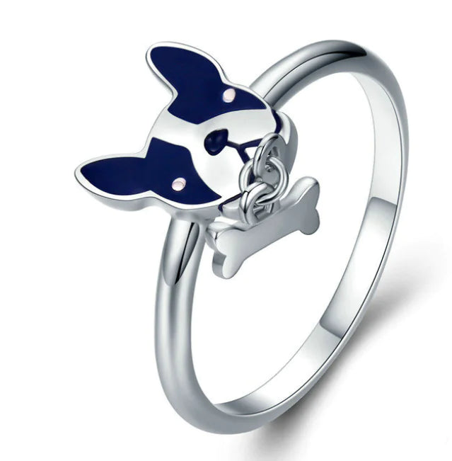 Anillo de Perro, Diseño de Bulldog Francés