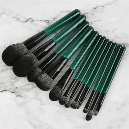 Juego de Brochas verde bosque Belle & Rose™