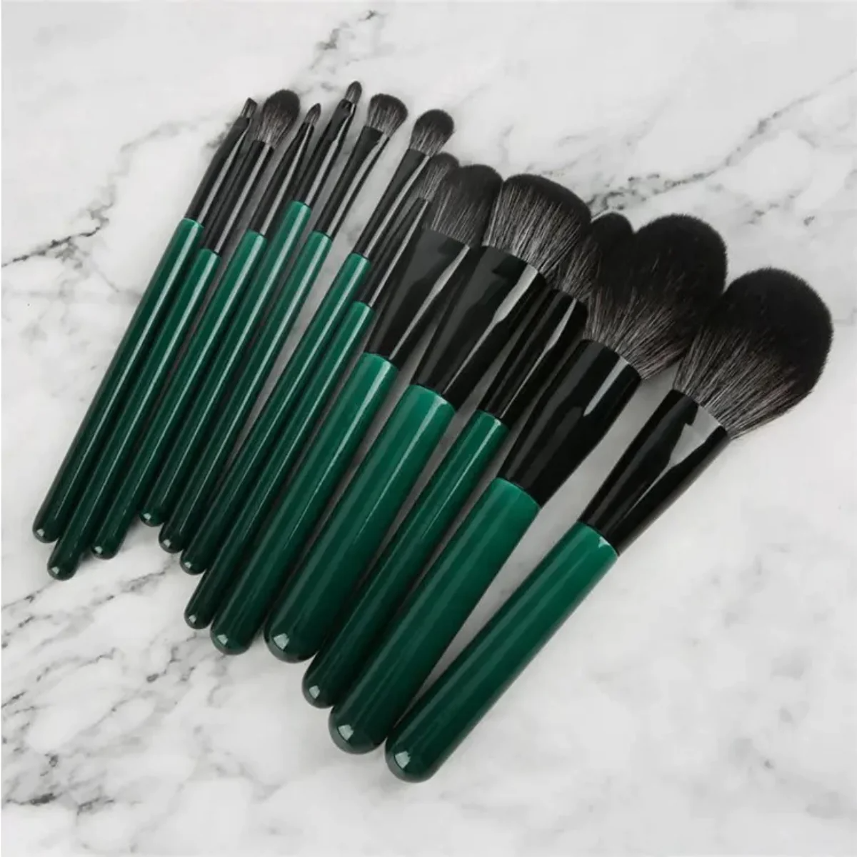 Juego de Brochas verde bosque Belle & Rose™