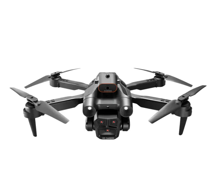 Dron cuadricóptero de control remoto S92 con triple cámara y posicionamiento de flujo óptico