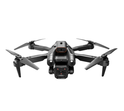 Dron cuadricóptero de control remoto S92 con triple cámara y posicionamiento de flujo óptico