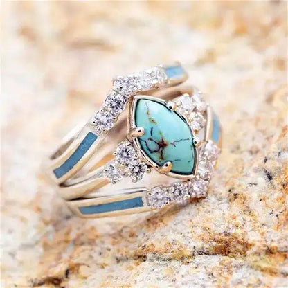 Luxury Shiny Crystal Stone Ring