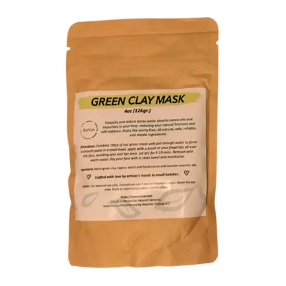 Green clay mask